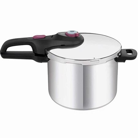 Panela de Pressão 8L Rochedo Inox Cesta de Vapor