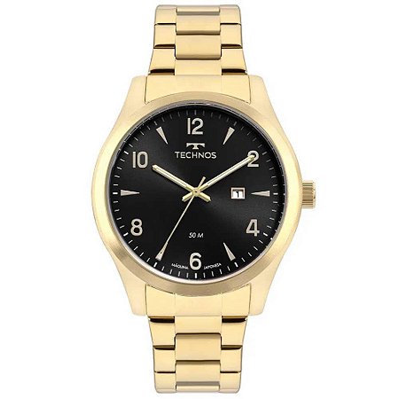 Relógio Masculino Technos Analogico 2115MZL/1P - Dourado