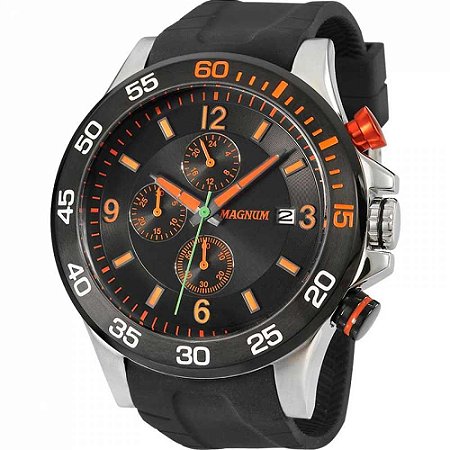 Relógio Masculino Magnum Analógico MA33791J - Preto