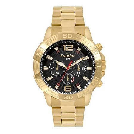 Relógio Masculino Condor Analogico COVD53AC/4P - Dourado