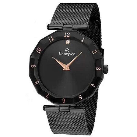 Relógio Feminino Champion Analogico CN20864N - Preto