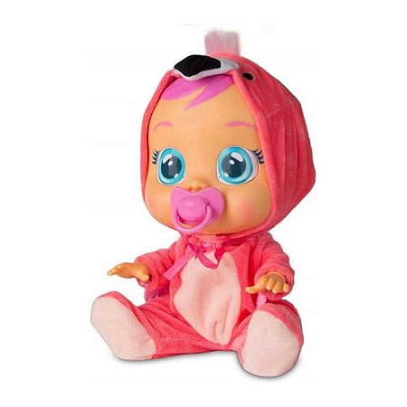 Boneca Cry Babies Multikids Flamy Som de Choro BR121