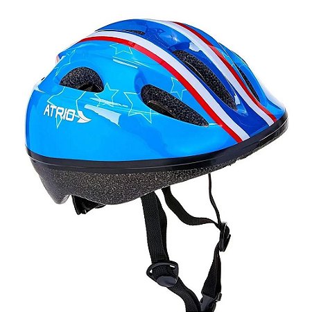 Capacete Infantil Atrio BI040 Azul Estrela - PP 48-52cm