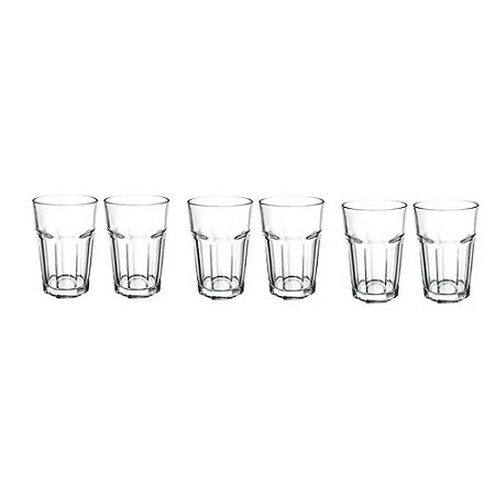 Jogo de 6 Copos de Vidro Hercos 320ml H287