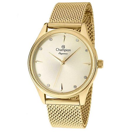 Relógio Feminino Champion Analogico CN24379G - Dourado