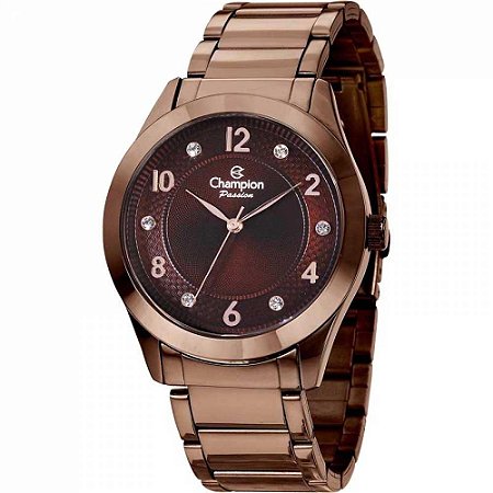 Relógio Feminino Champion Analogico CN29230R - Marrom