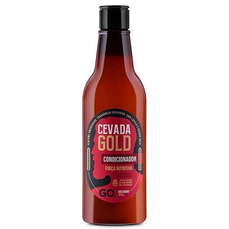 Shampoo Cevada Gold Força Nutritiva Go Man - 300ml