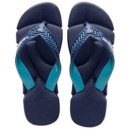 Chinelo Havaianas Power 2.0 Marinho/Azul - 45/46