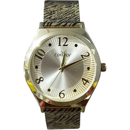 Relógio Feminino Condor Analogico COPC21JGF/4D - Dourado