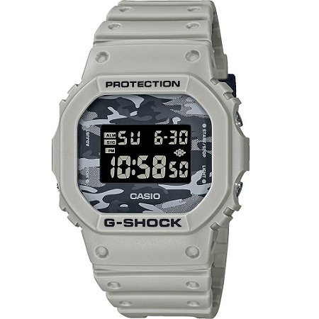 Relógio Masculino Casio G-Shock DW-5600CA-8DR - Bege