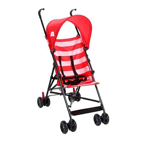 Carrinho Multikids Baby Guarda-Chuva Malibu BB349 - Vermelho