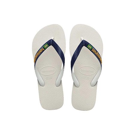 Chinelo Havaianas Top Mix BR Branco - 35/36