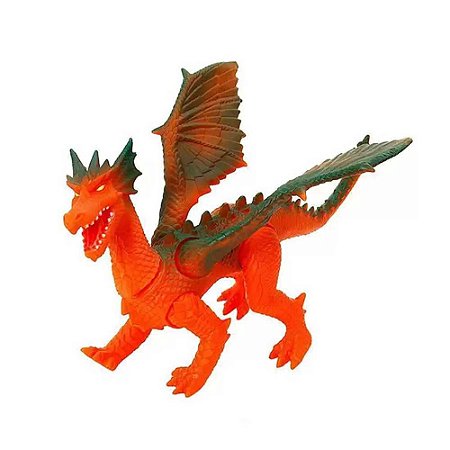 Dragão Dragon Island Silmar Ref.1580 - Laranja