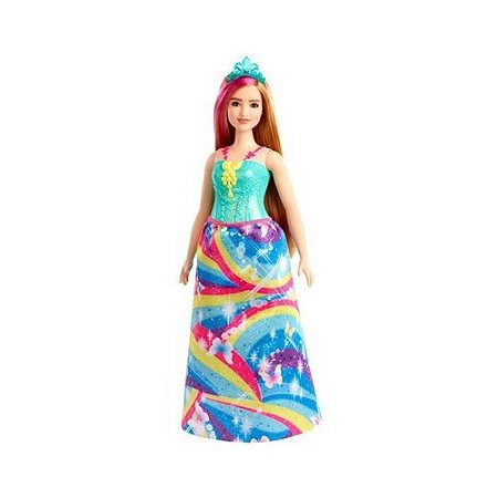 Boneca Barbie Dreamtopia Princesa Mattel GJK12 - Loira