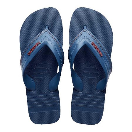 Chinelo Havaianas Hybrid BE Azul Indigo/Azul - 43/44