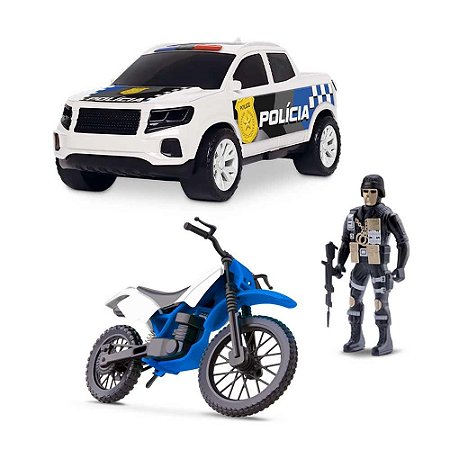 Kit Força Tarefa Polícia Samba Toys Ref.0043