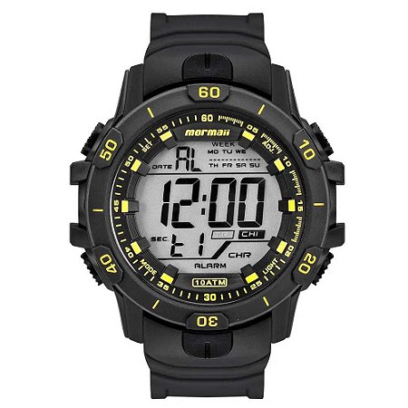 Relógio Masculino Mormaii Digital MO3690AA/8Y - Preto