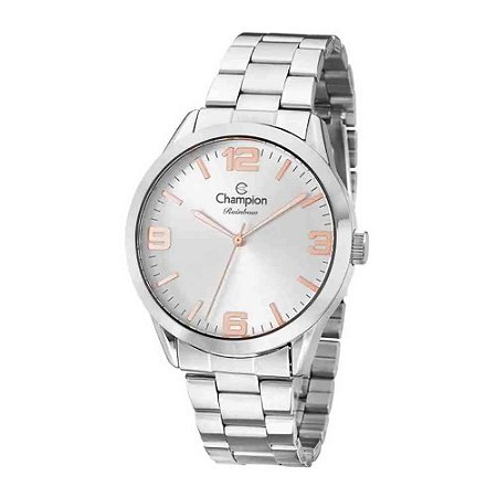 Relógio Feminino Champion Analogico CN29893Q - Prata