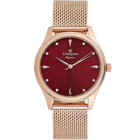 Relógio Feminino Champion Analogico CN24379I - Rosé