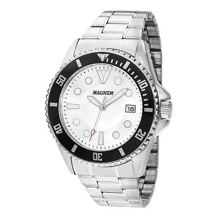 Relógio Masculino Magnum Analógico MA33059Q - Prata