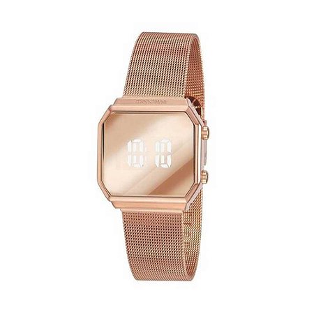 Relógio Feminino Mondaine Digital 32121LPMVRE2 - Rosé