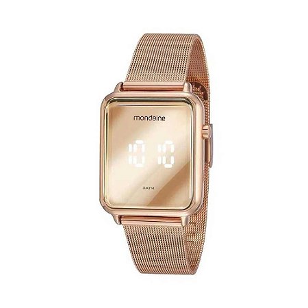 Relógio Feminino Mondaine Digital 32171LPMVRE2 - Rosé