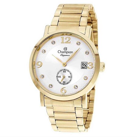 Relógio Feminino Champion Analogico CN24744H - Dourado