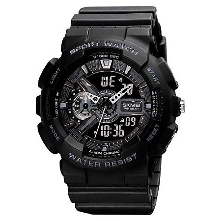 Relógio Masculino Skmei Anadigi 1688 SK40017 Preto