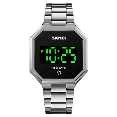 Relógio Unissex Skmei Digital 1696 SK40064 Prata