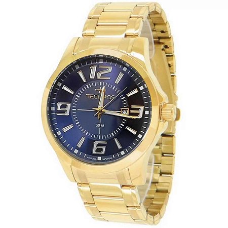 Relógio Masculino Technos Analogico 2115NBI/1A Dourado