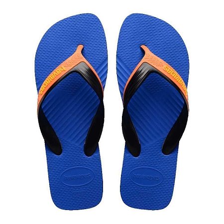 Chinelo Havaianas Dual Azul Estrela - 47/48