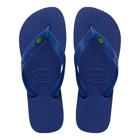 Chinelo Havaianas Brasil Marinho - 41/42