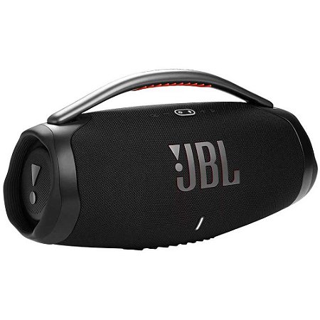 Caixa de Som Bluetooth JBL Boombox 3 Recarregável - Preto