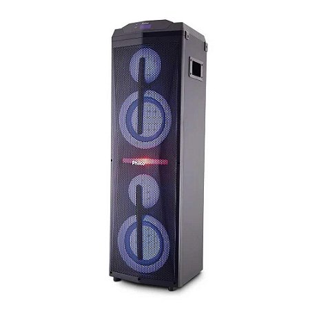 Caixa Acústica Philco Bluetooth PCX17000 Preto 1500W Bivolt
