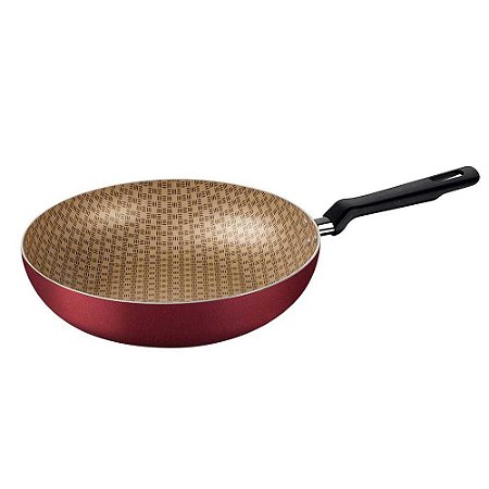 Frigideira Funda Tramontina 24cm 2,2L Ref.20385/824 Vermelho