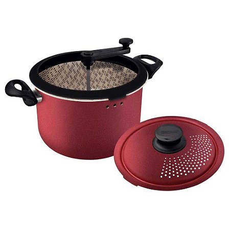 Panela Tramontina Paris 3 em 1 Vermelho Ref.20598/710