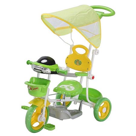 Triciclo Infantil Passeio Importway 2 em 1 BW003V - Verde