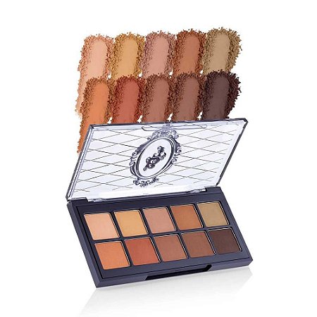 Paleta de Sombras Bruna Tavares Transition 10 Tonalidades