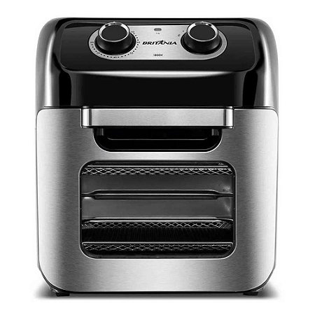 Fritadeira Air Fry Oven Britânia 12L 3 em 1 BFR2300P 220V