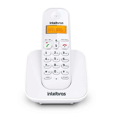 Telefone Ramal Sem Fio Digital Intelbras TS3111 - Branco