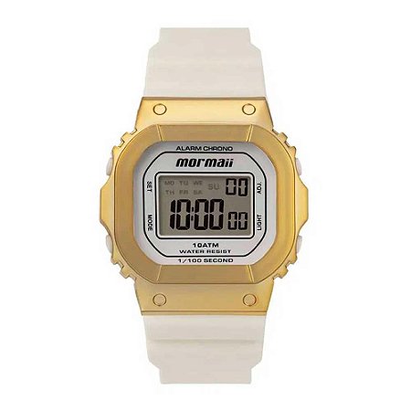 Relógio Unissex Mormaii Digital MO0303C/6B - Dourado