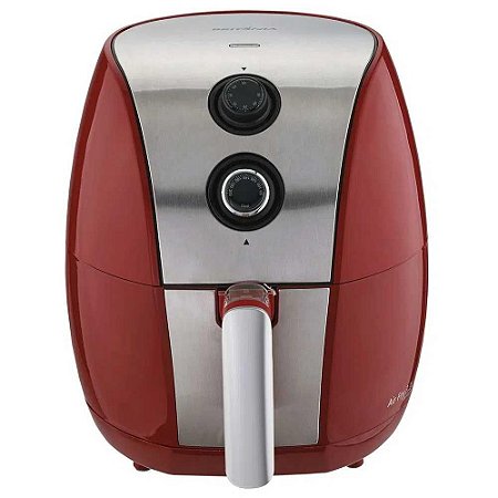 Fritadeira Air Fry Britânia 4L 1500W BFR01VI Vermelho - 127V