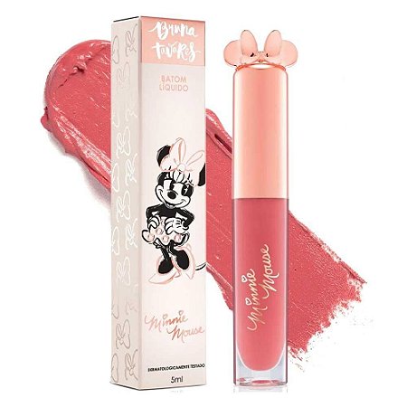 Batom Líquido Bruna Tavares Minnie Mouse 5ml - Hug Me