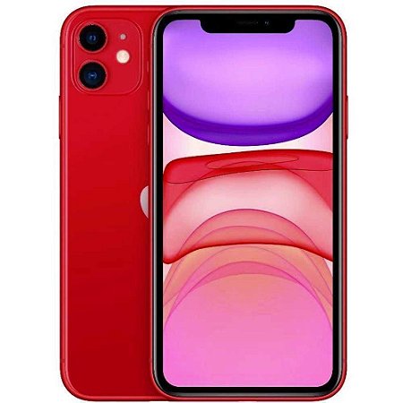 SEMINOVO Apple iPhone 11 64GB Vermelho - EXCELENTE
