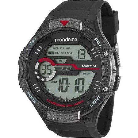 Relógio Masculino Mondaine Digital 11013G0MVNP2 - Preto