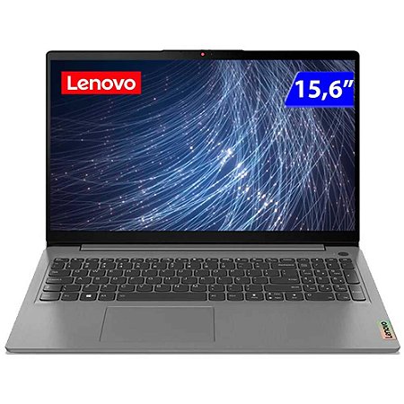 Notebook Lenovo IdeaPad 3 Intel Core i3 4G 256G SSD Cinza