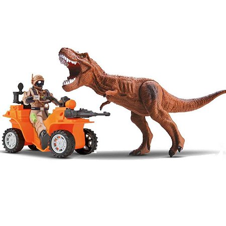 Dinossauro De Brinquedo Tiranossauro Rex C Boneco - Bee ToysBee