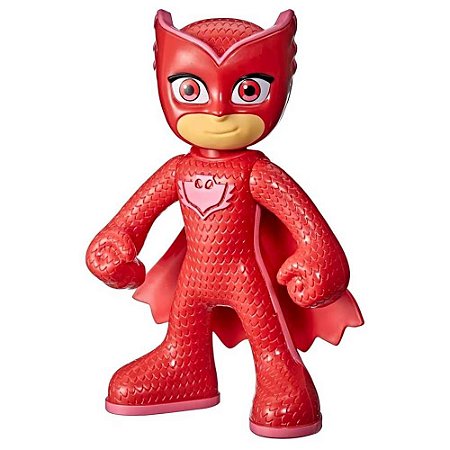 Boneco Corujita Pj Masks Mega Owlette Hasbro F4590 Vermelho