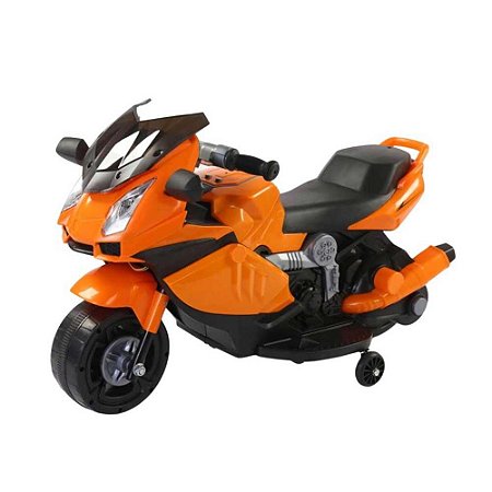 Mini Moto Elétrica Infantil Importway 6V BW232LR - Laranja