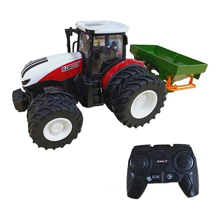 Trator Controle Remoto Cks Toys Máquinas Agricolas CP166183